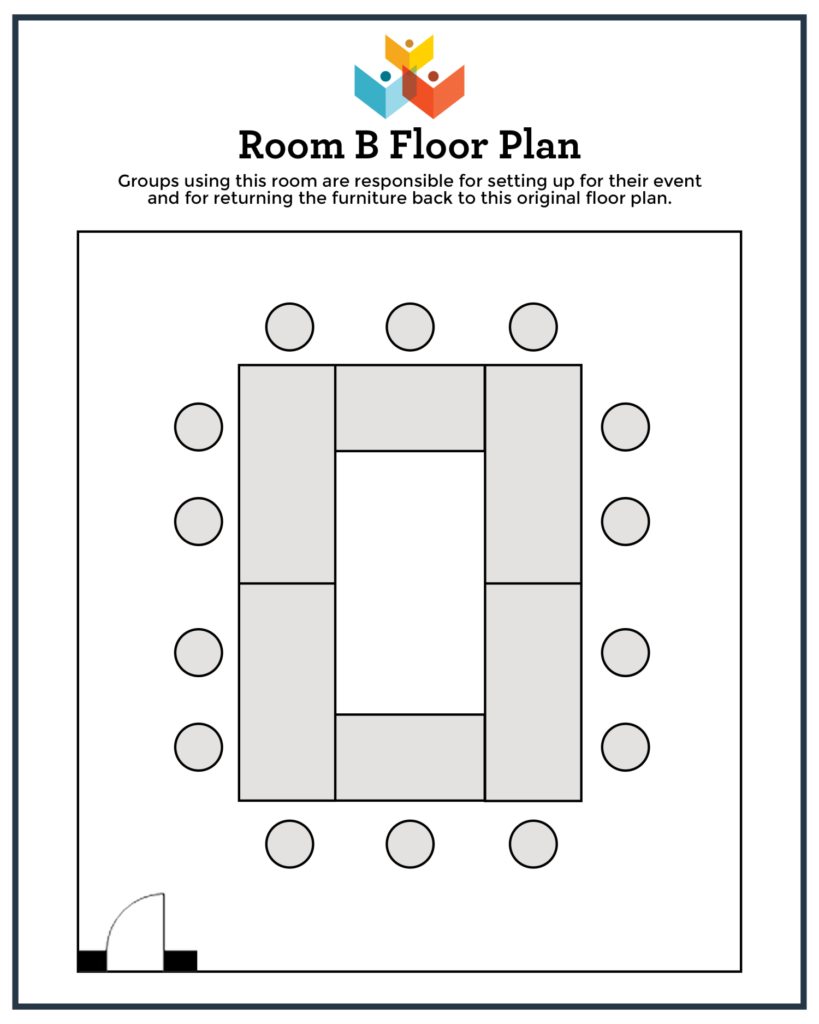 Diagram of Meeting Room B