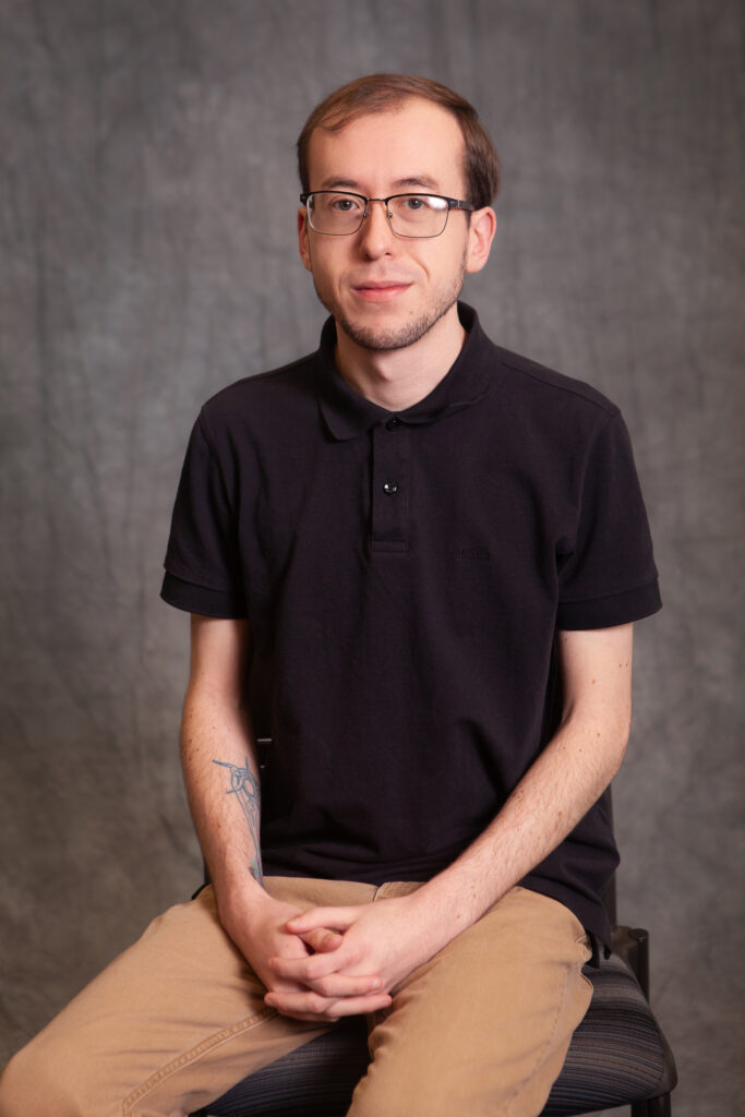 Headshot of IT Systems Coordinator, Nathan