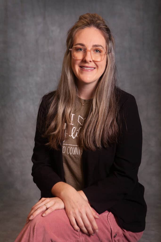 Headshot of Youth Services Librarian, Brook
