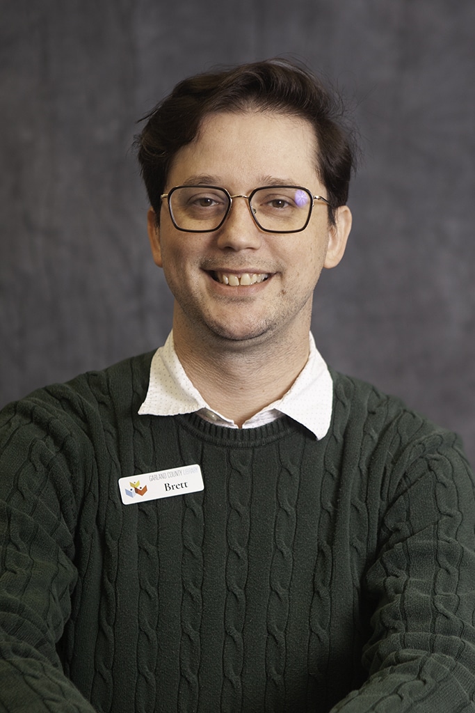 Headshot of Teen Librarian, Brett