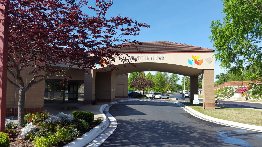 Exterior Garland County Library Main