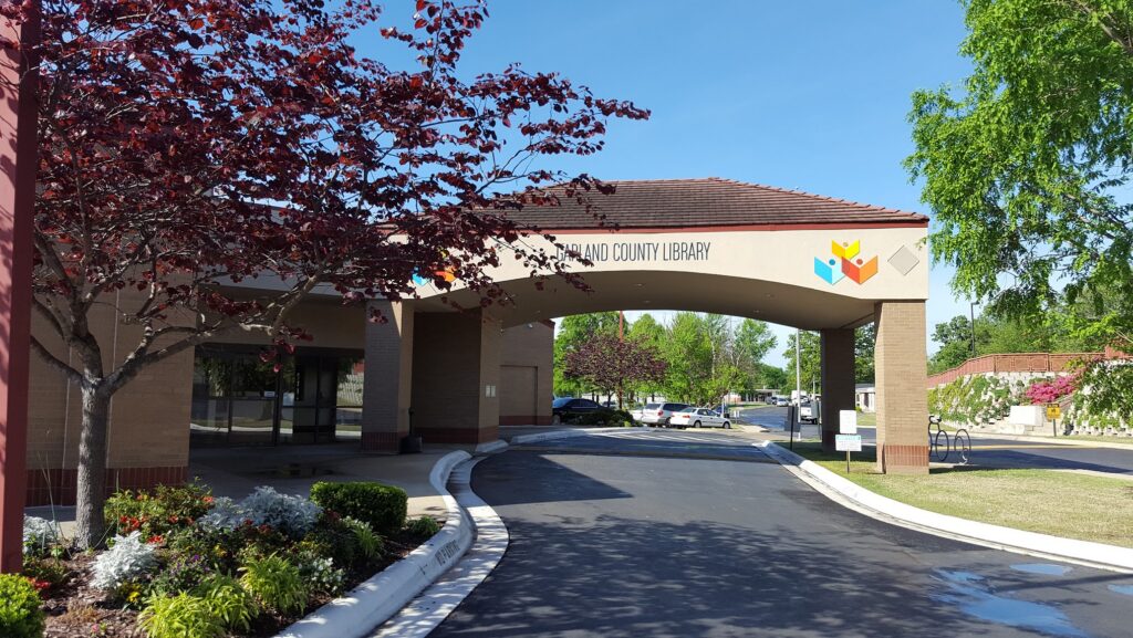 Exterior of the Garland County Library