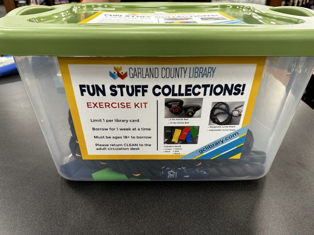 Exercise kit from the Fun Stuff Collection