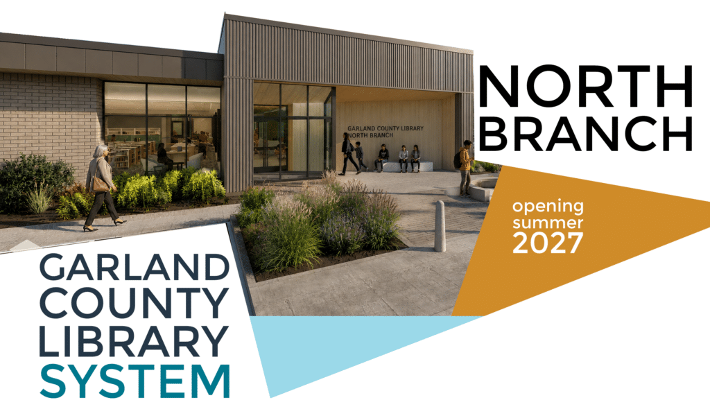 Garland County Library System North Branch logo