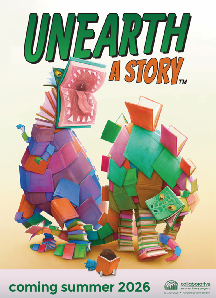Graphic promoting the 2026 Summer Reading Program